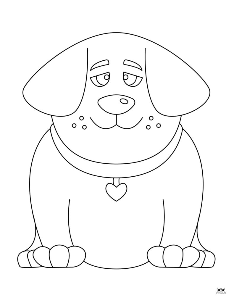 Dog coloring pages