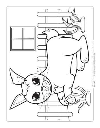 Pets coloring pages for kids