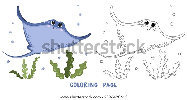 Imãgenes fotos de stock objetos en d y vectores sobre seahorse coloring page