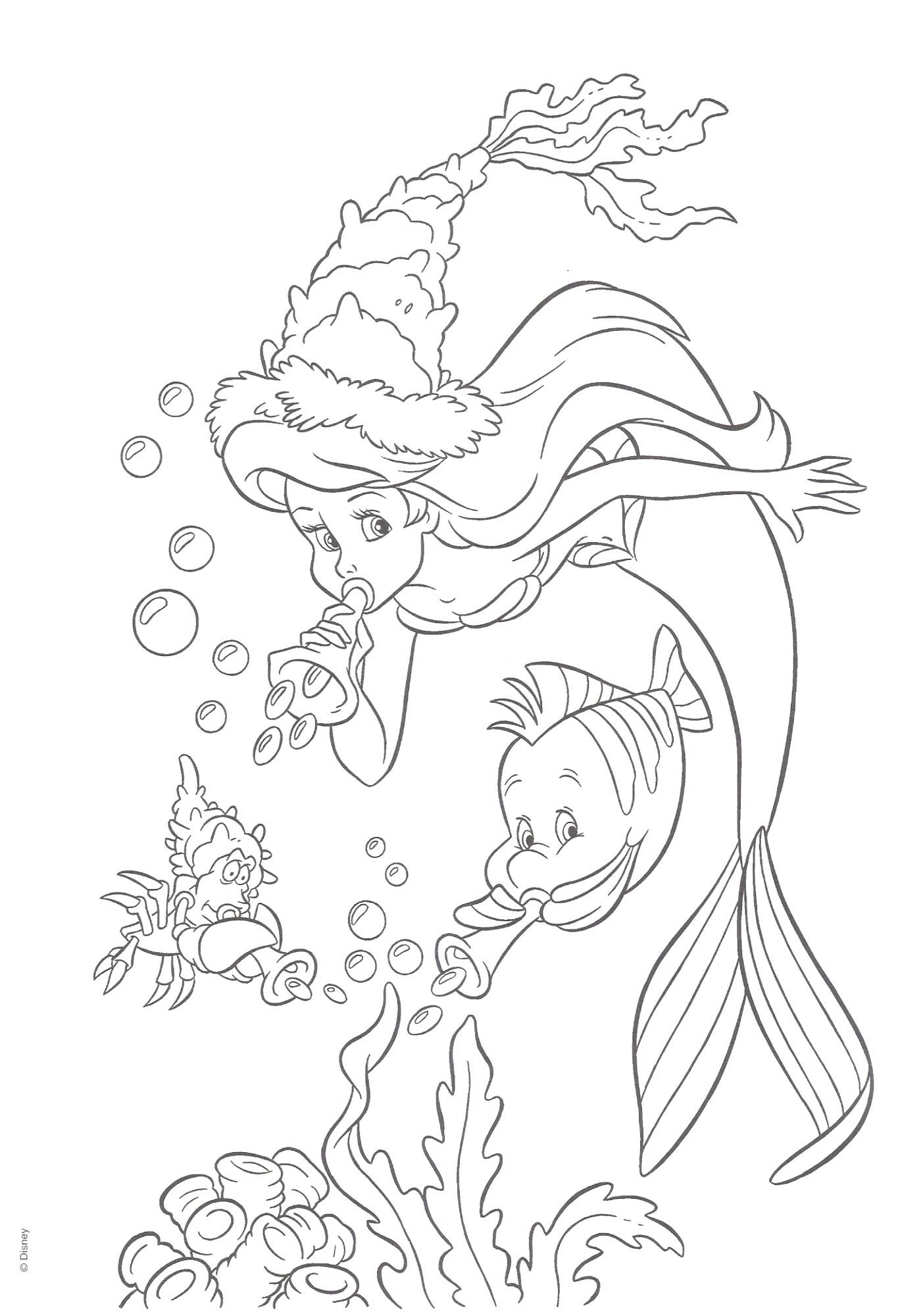 Kraftykidz mermaid coloring book ariel coloring pages mermaid coloring