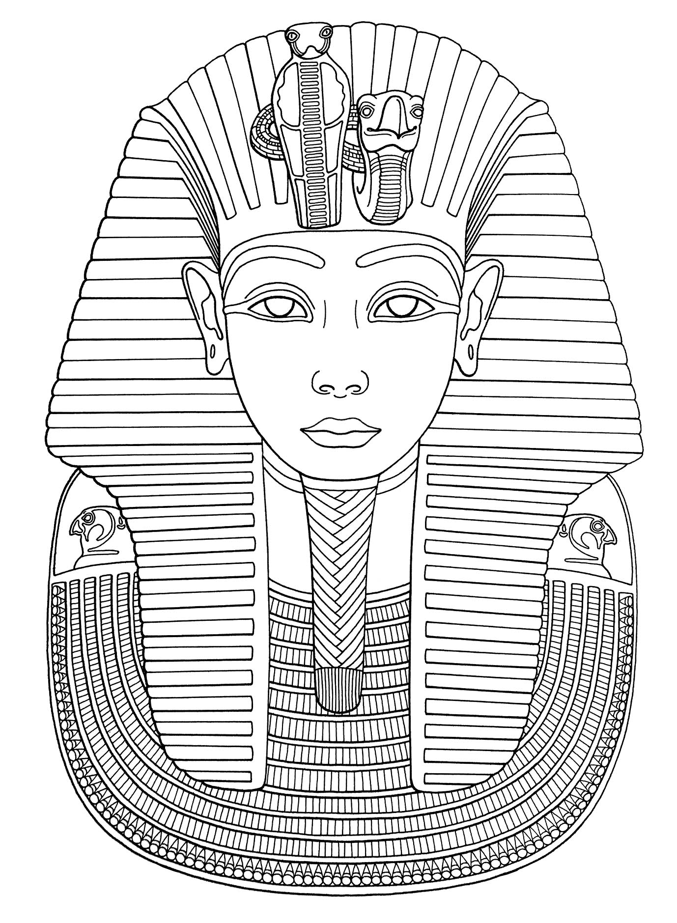 Tutankhamun mask