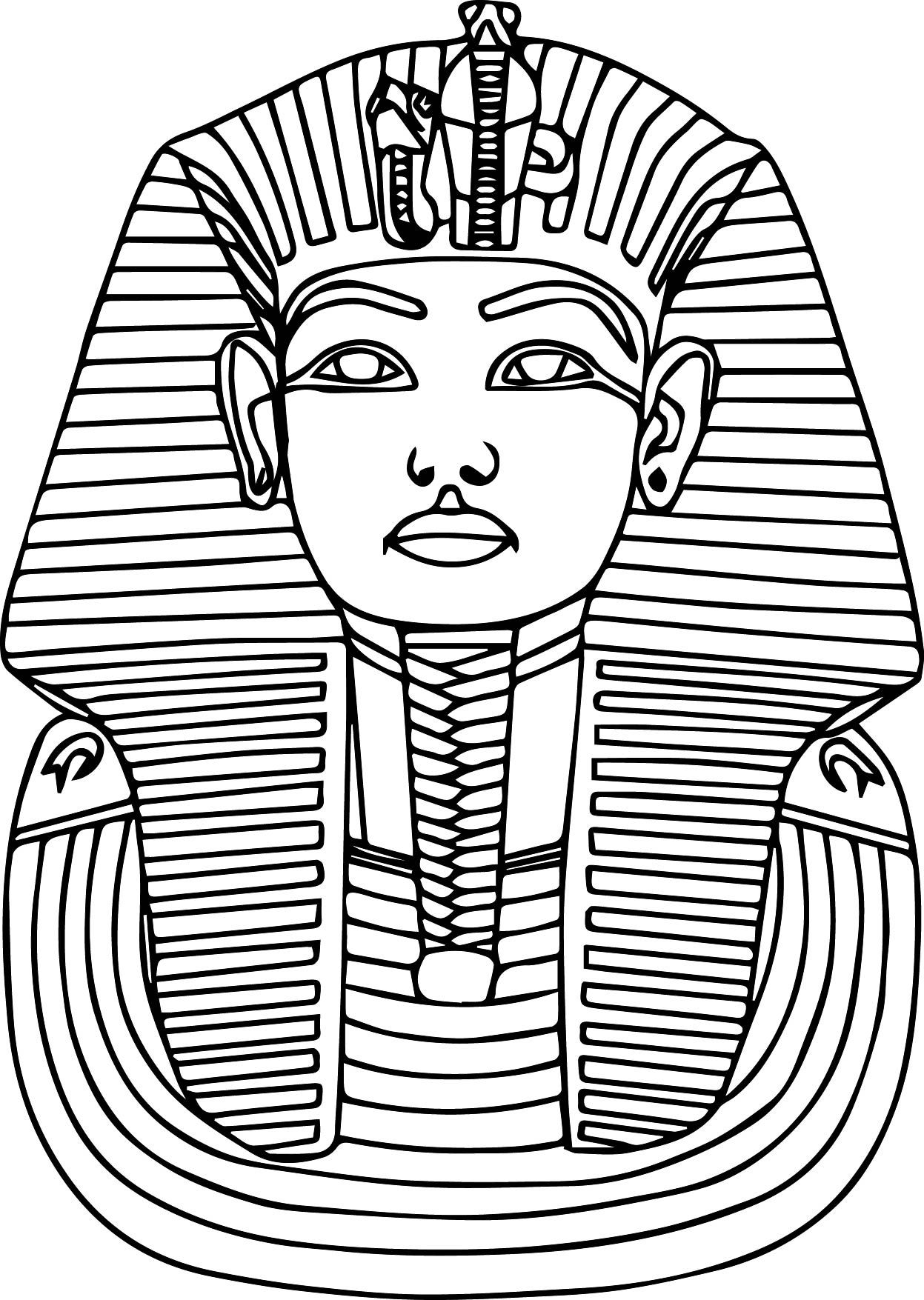 Printable ancient egypt pharaoh coloring pages ancient egypt for kids ancient egypt pharaohs ancient egypt crafts