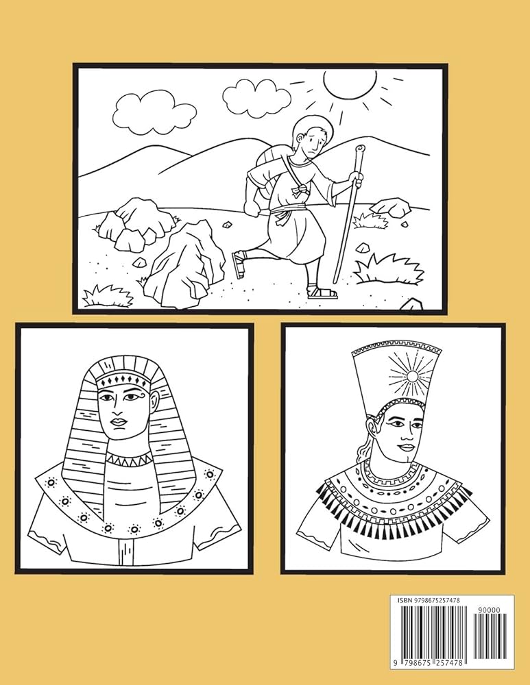 Ancient egypt colorg book cool egyptian designs pharaohs gods goddesses pyramids books books