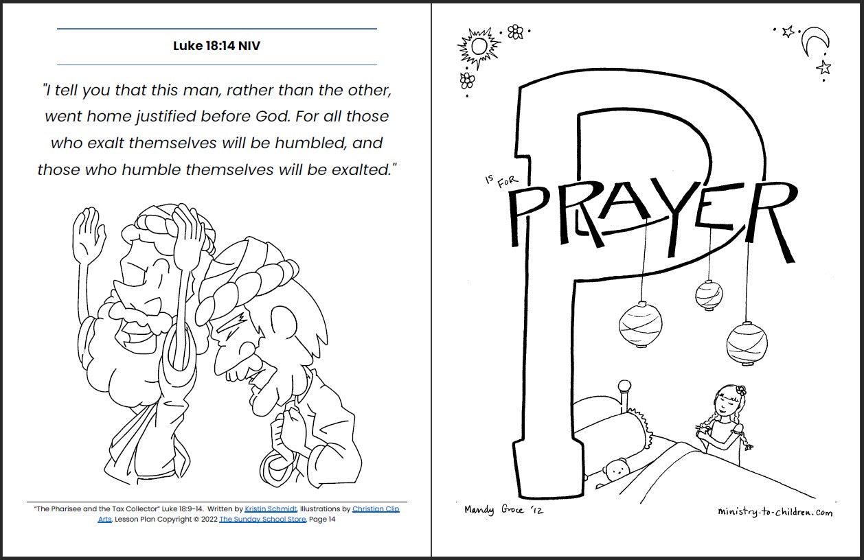 The pharisee and the tax collector luke