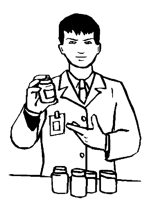 Best pharmacist coloring pages for kids