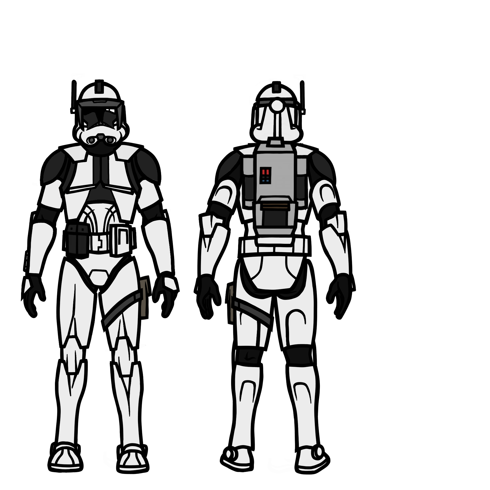 Did a phase blackout and a new clone for the th legion and that is ct