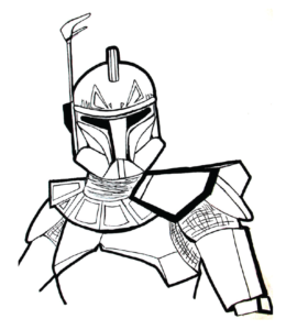 Star wars coloring pages playing learning