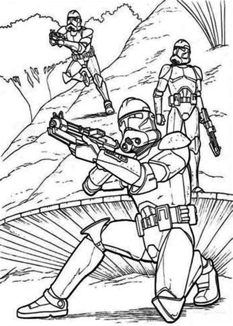 Clone troopers louring pages