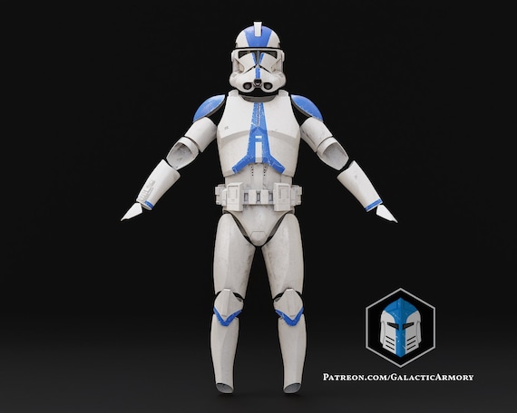 Phase clone trooper armor d print files