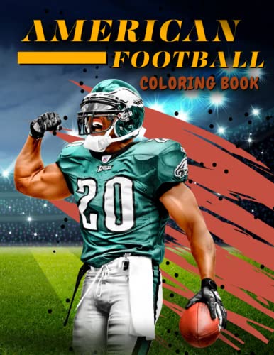 American football coloring book best sport in america an amazing collection of football coloring pages artistic illustrations of famous helmets and team lovers football american by ilyas farssi