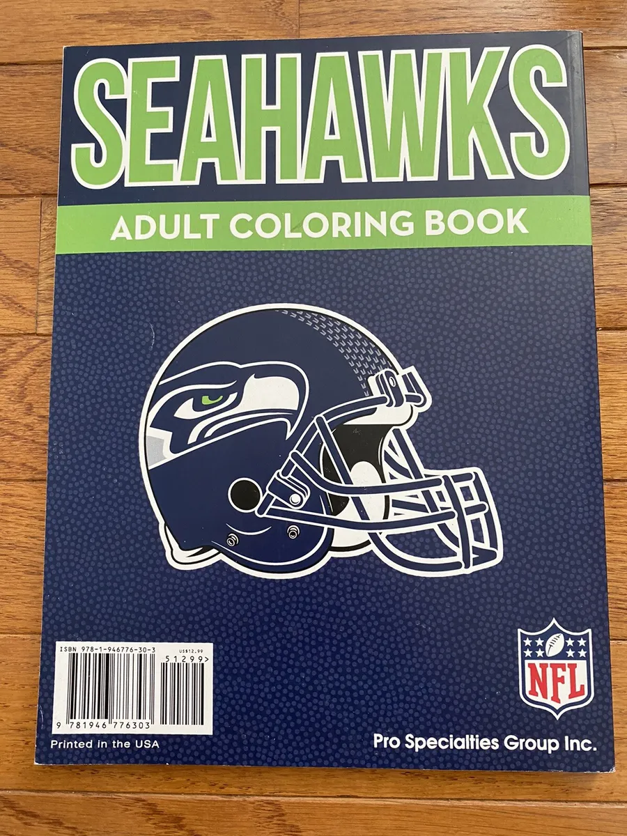 Nfl seahawks adult coloring book pages