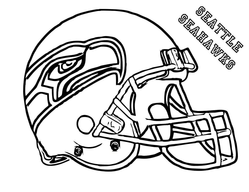 Rugby american football coloring pages