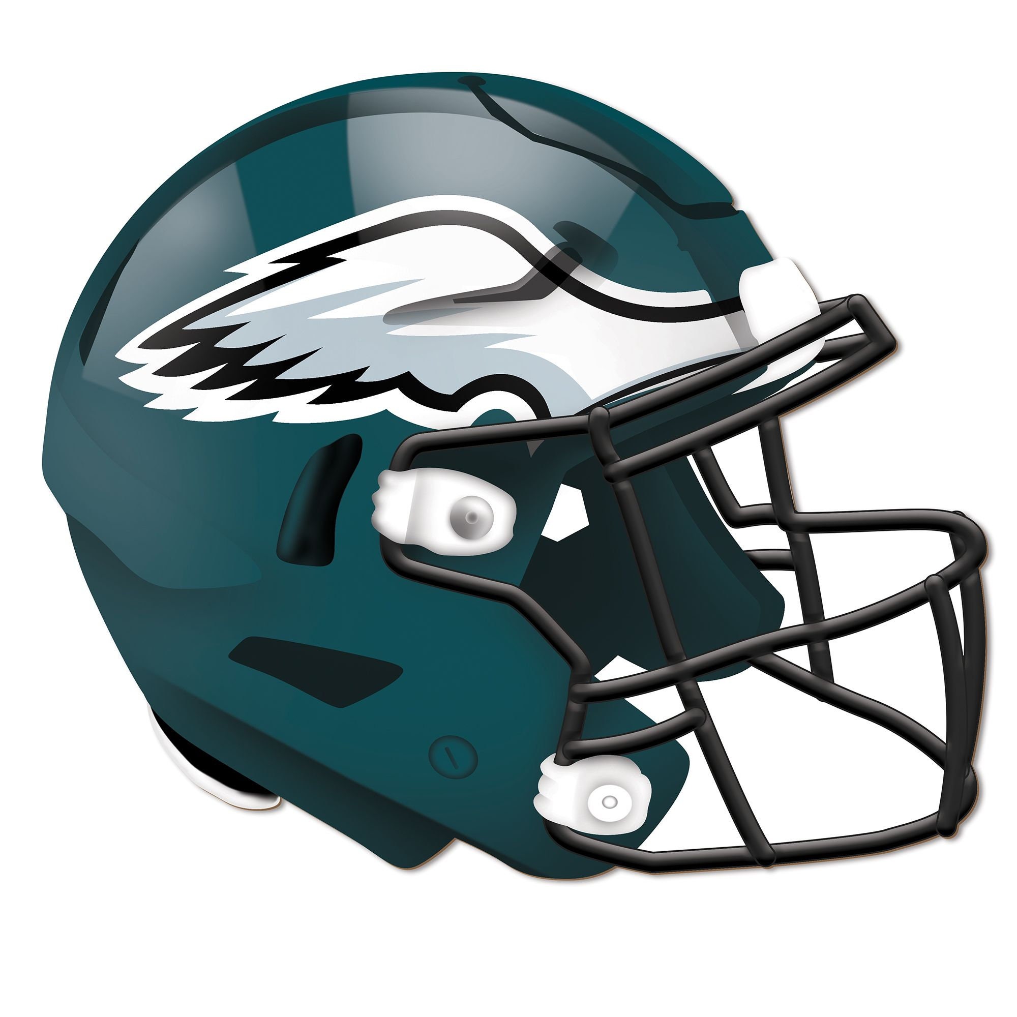 Nfl philadelphia eagles helmet wall art sign wood sign