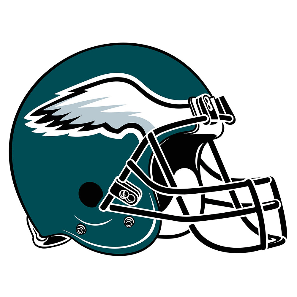 Eagles helmet svg