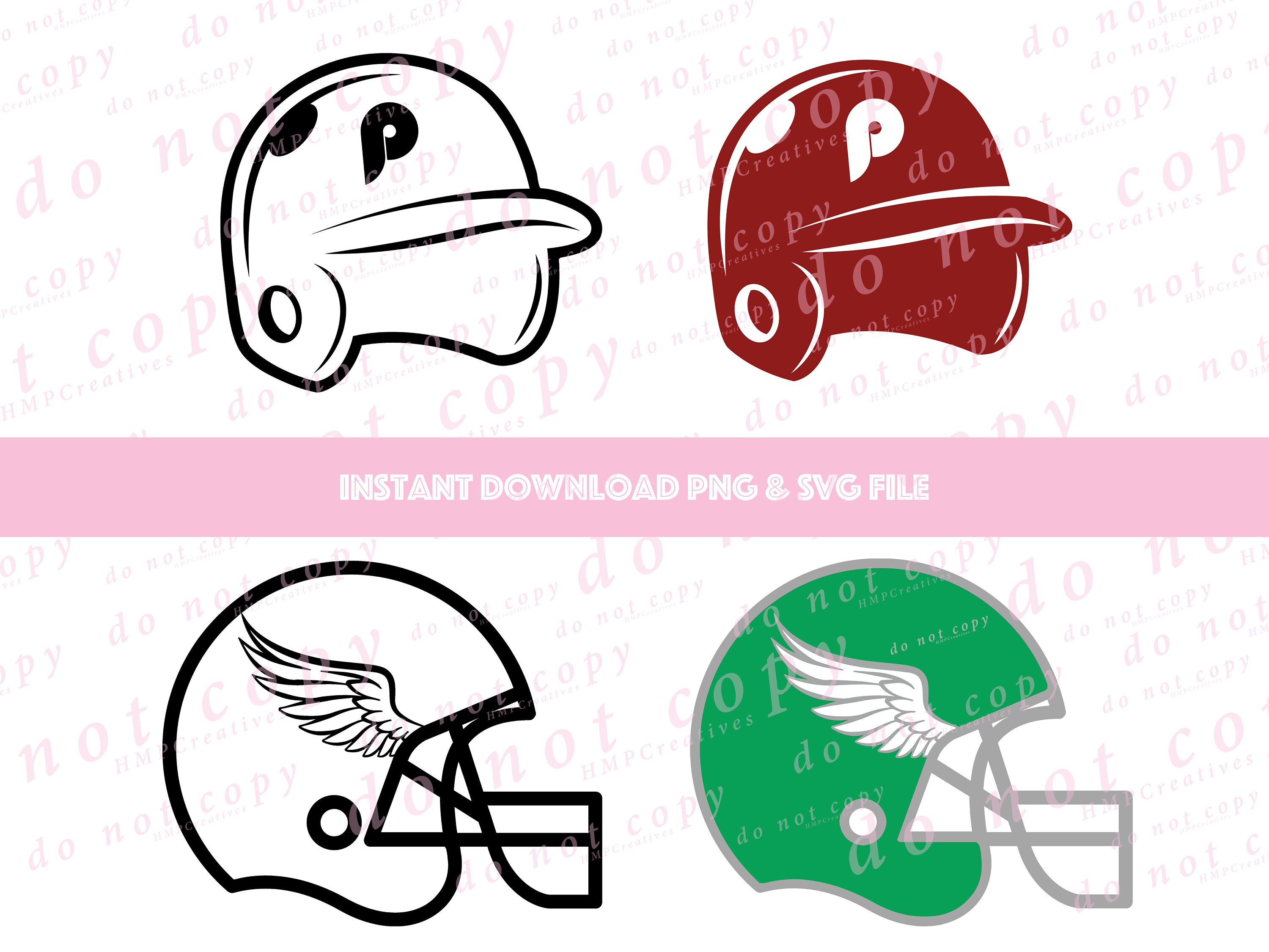 Eagles helmet svg