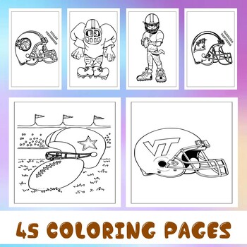 Football helmet printable tpt