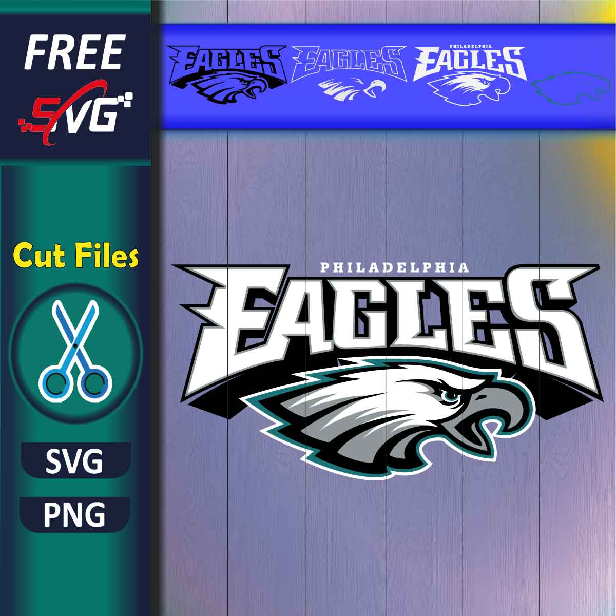 Philadelphia eagles svg free for cricut