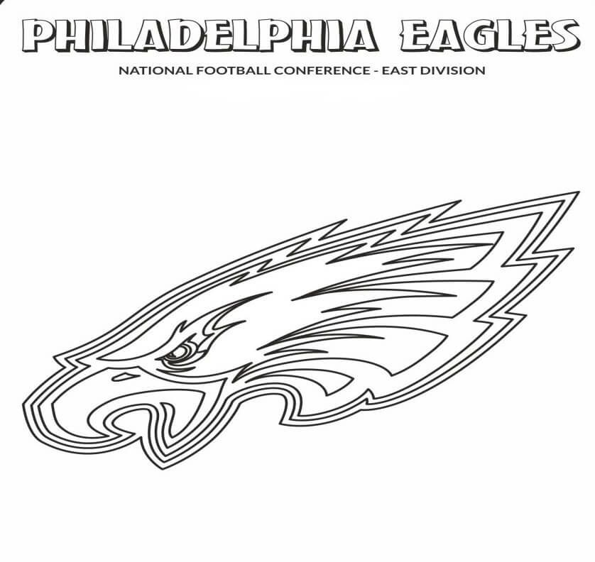 Free printable philadelphia eagles coloring pages football coloring pages coloring pages eagles