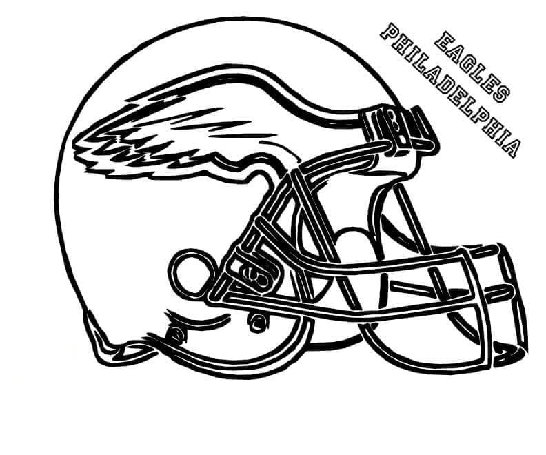 Philadelphia eagles coloring pages