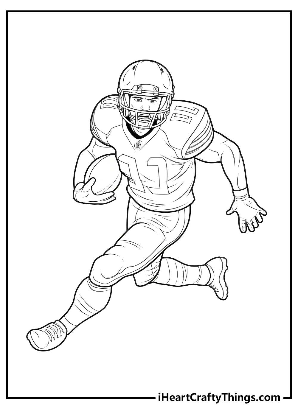 Nfl coloring pages updated