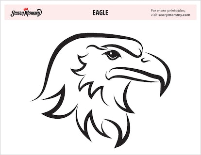 Eagle coloring pages to share with your talon