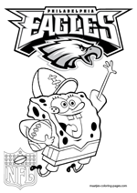 Philadelphia eagles coloring pages