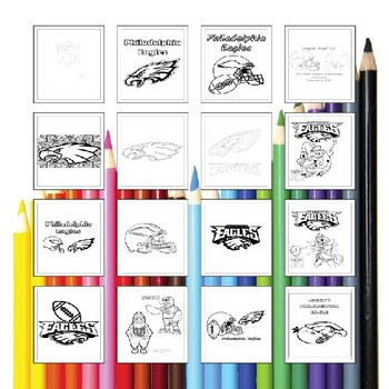 Delight your child with the philadelphia eagles printable coloring pages