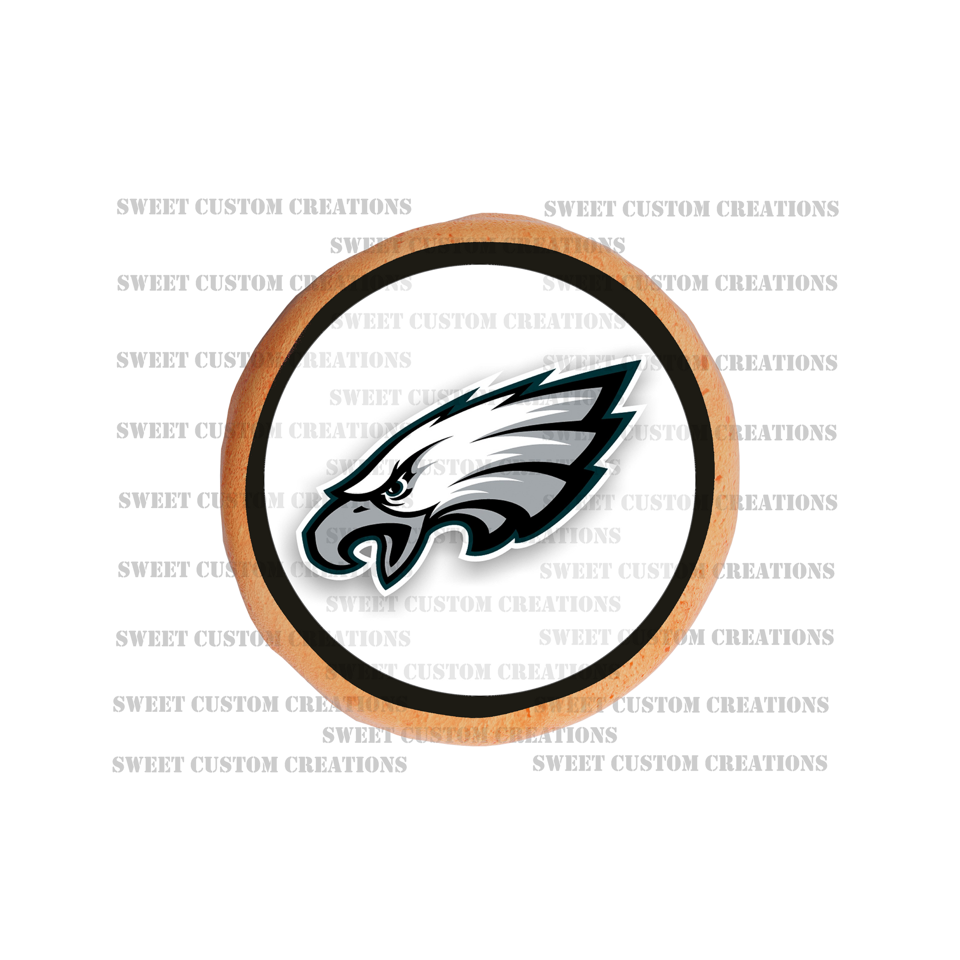 Philadelphia eagles edible image frosting sheet sizes â sweet custom creations