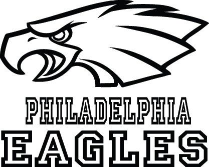 Eagles football coloring pages