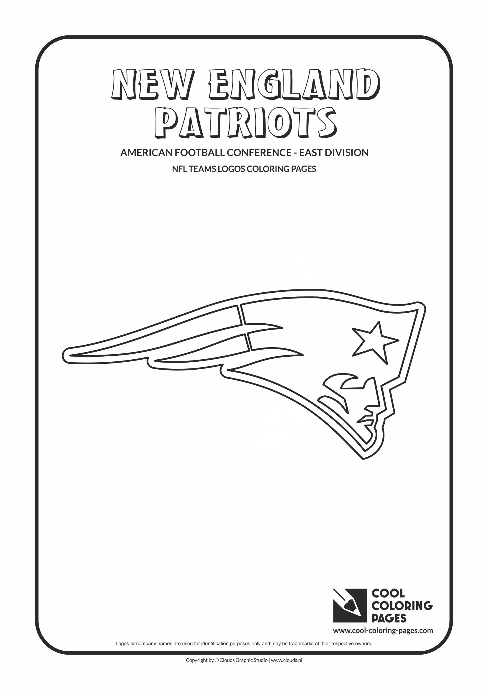 Cool coloring pages nfl teams logos coloring pages