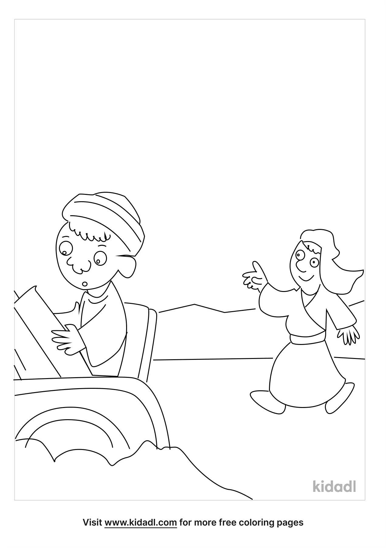 Free philip and the ethiopian coloring page coloring page printables