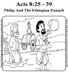 Philip the ethiopian eunuch bible lessons for kids bible lessons bible stories for kids