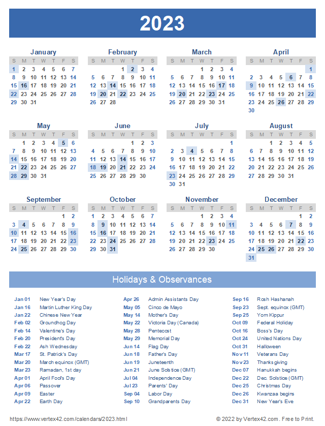 Calendar templates and images