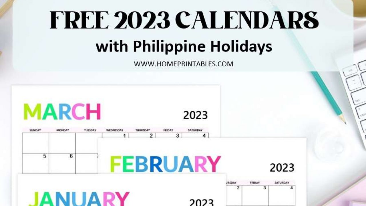 List of philippines calendars with holidays