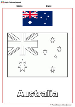 World flags colouring pages