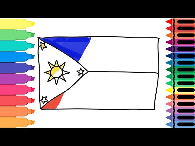 How to draw the philippines flag