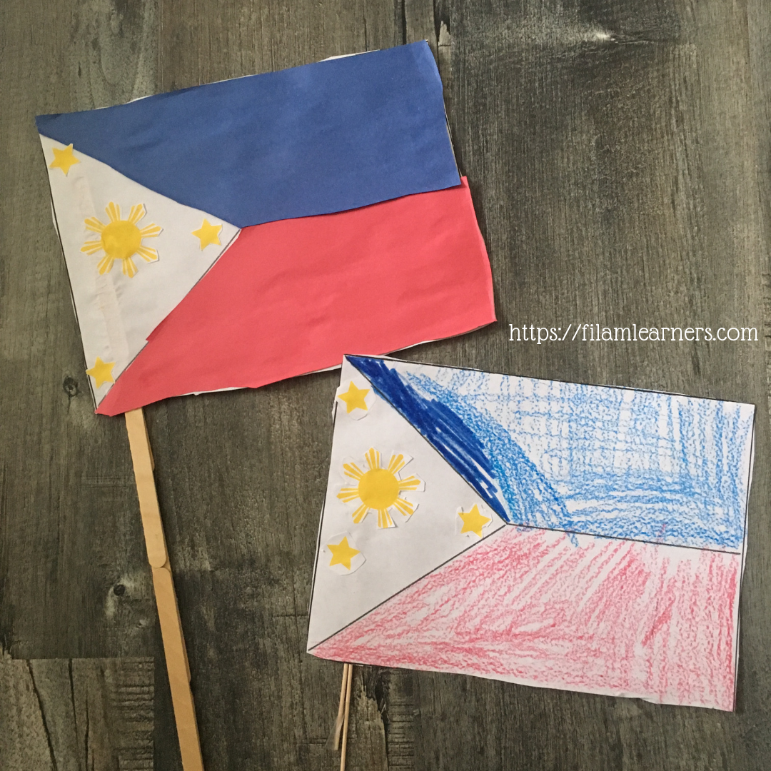 Philippine flag activity fil