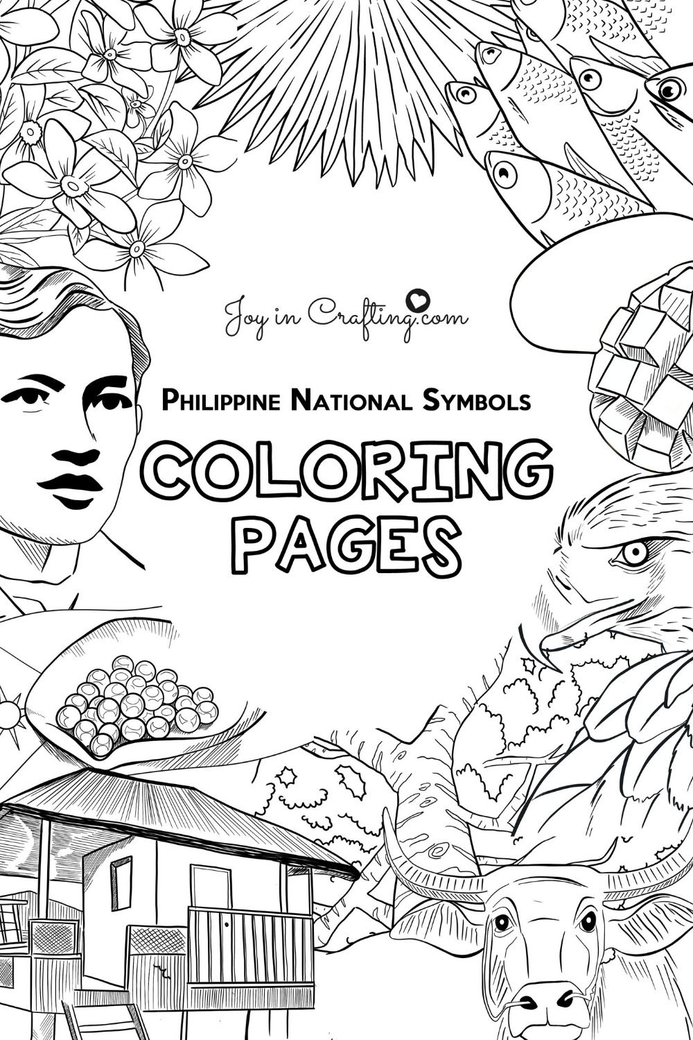 Discover the beauty of philippine national symbols through coloring pages