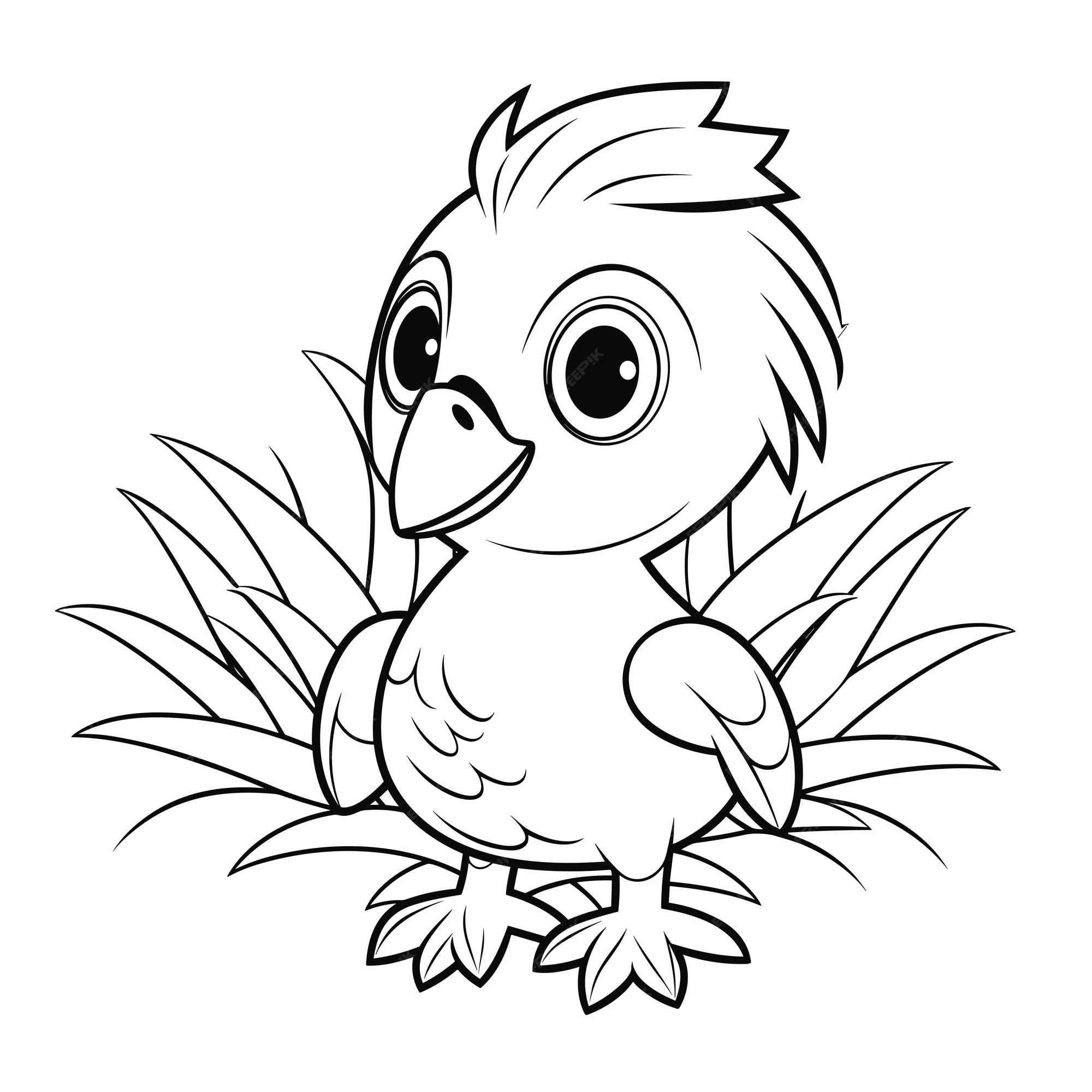 Premium vector chicken adobo philippines coloring pages for kid