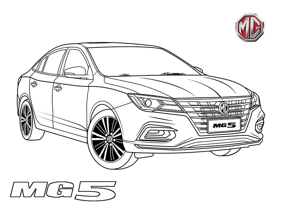 Industry news mg ilippines creates fun coloring pages of its vehicle line