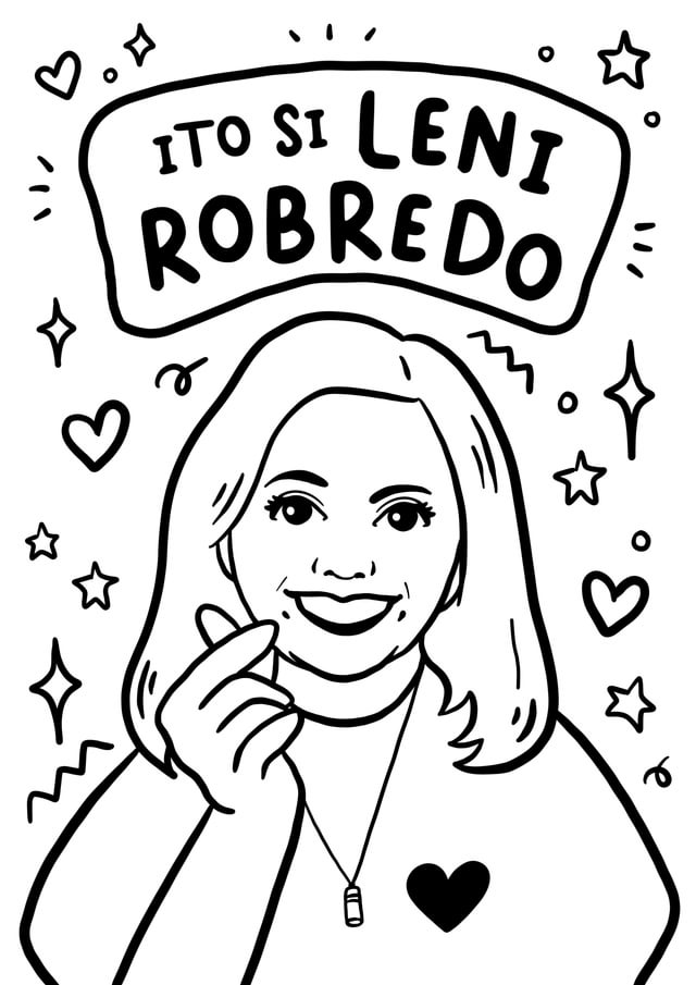 Ito si leni coloring book illustrated by dianne dequino story by marie medina rphilippines