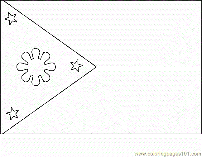 Flag philippines flag coloring pages printable flower coloring pages flag printable