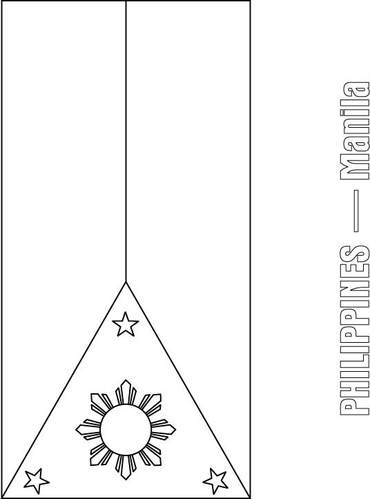 Philippines flag coloring page download free philippines flag coloring page for kids best coloring pages