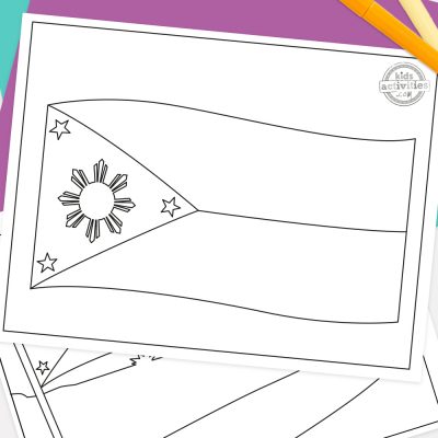 Providential philippine flag coloring pages kids activities blog