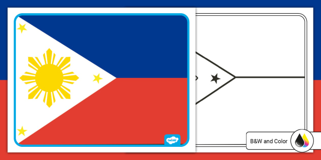 Philippines flag poster teacher made