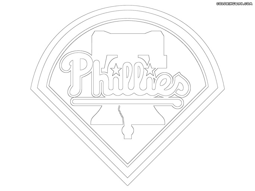 Mlb logos coloring pages coloring pages to download and print