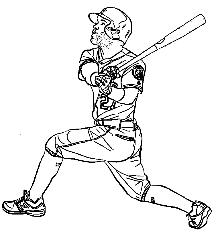 Jose altuve coloring page