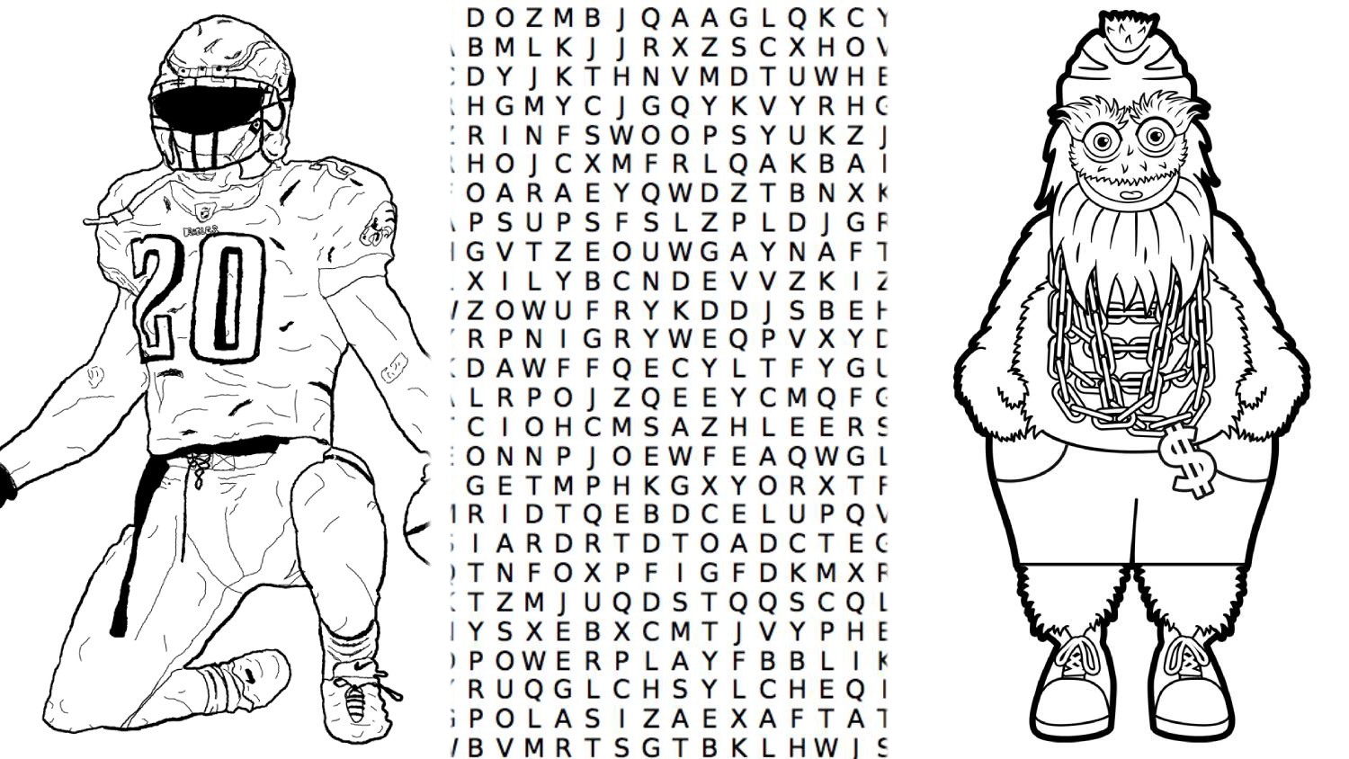 Printable philly sports coloring book filled with activities â nbc sports philadelphia