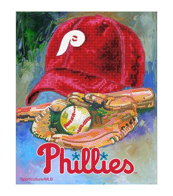 Sporticulture x mlb philadelphia phillies diamond painting kit chile