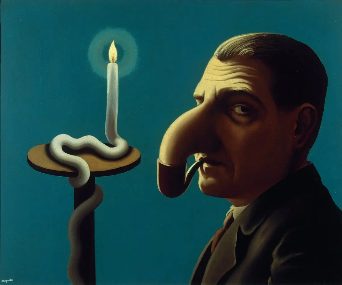 Rene magritte the philosophers lamp